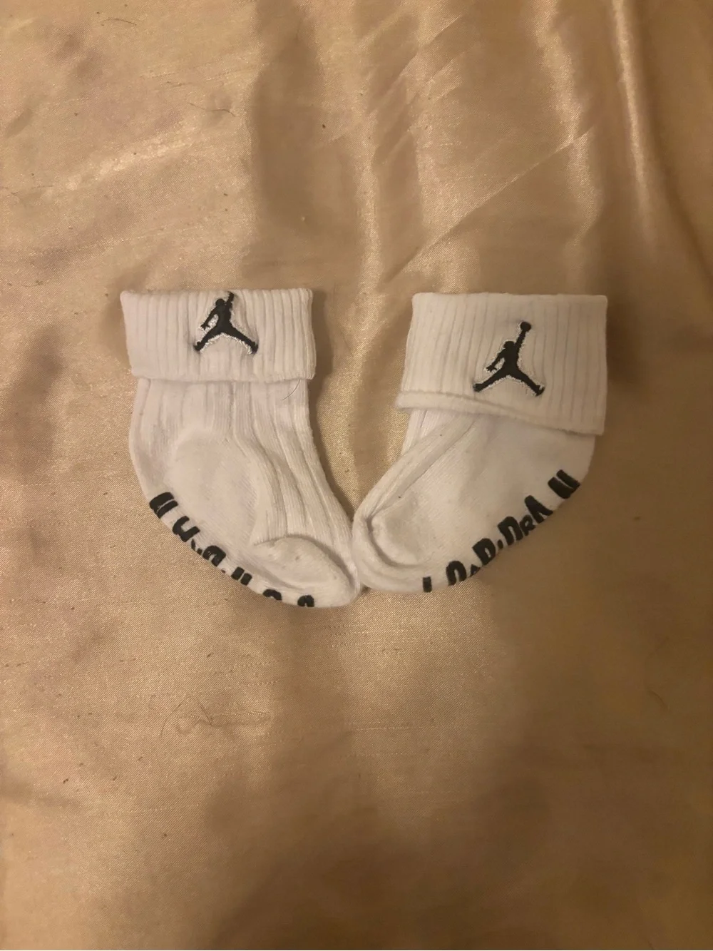 Jordan Infant Sock Trio in Red, Black, White